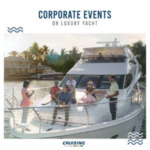 Corporate Event & Party on Private Luxury Yacht in Goa | Rent Yacht in Goa Today for your Special Event.